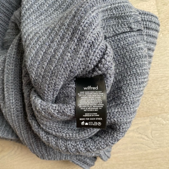 NWOT - Wilfred Montpellier Dress in Grey - XXS - Picture 5 of 6